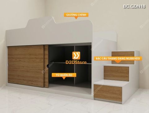 Giường đa năng nhiều kích thước mã BC.GDN18