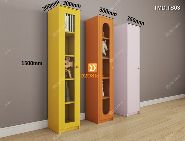 Bộ 3 tủ module đựng sách đồ chơi đồ trang trí và xếp đồ dùng mã TMD.TS03