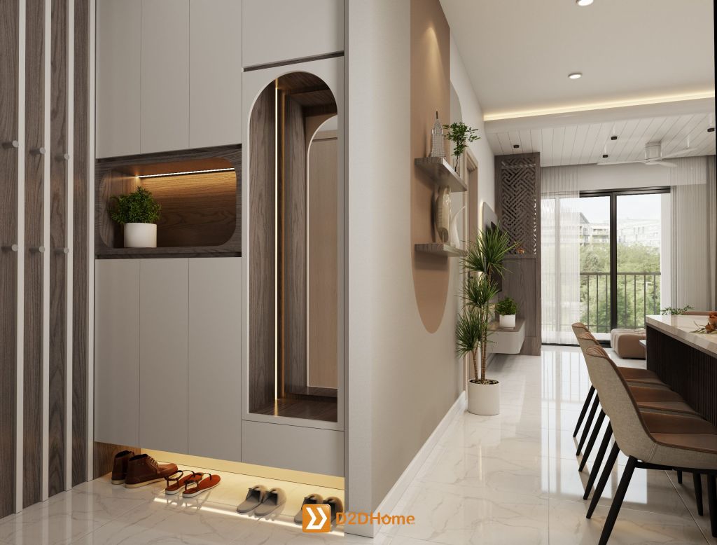 Green Town Bình Tân căn hộ 2 phòng ngủ nhà chị Uyên
