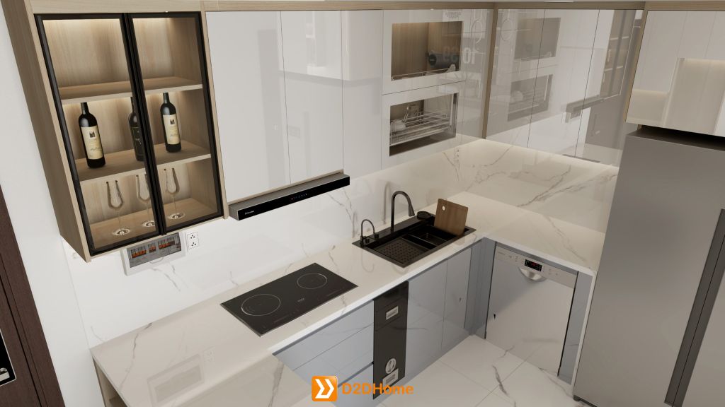 Picity quận 12 căn hộ 3 phòng ngủ nhà chị Annie
