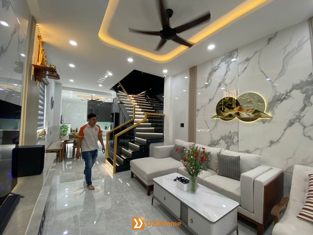 Nhà phố phường Thới An 2 phòng ngủ nhà anh Khoa