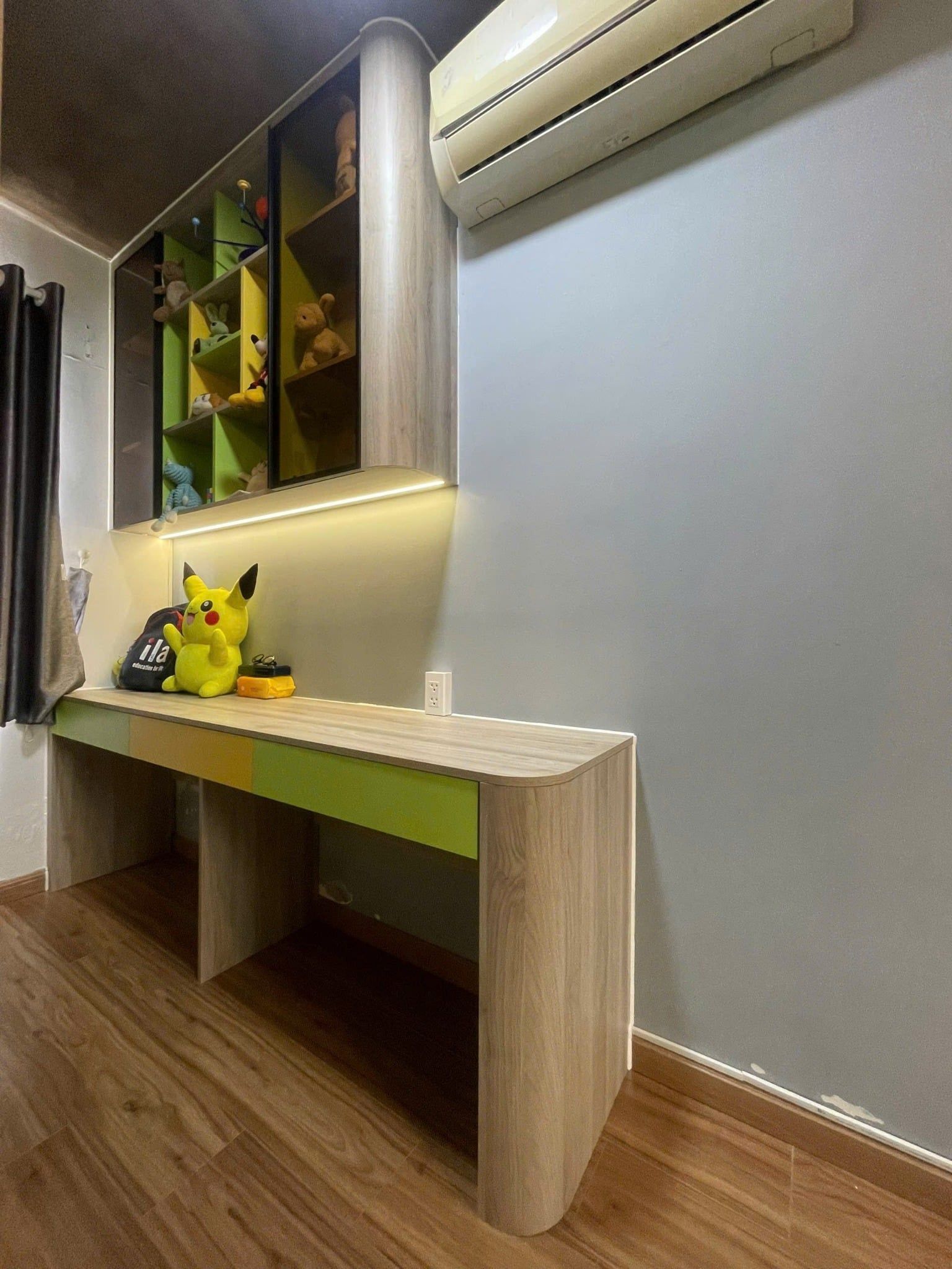  Phòng ngủ giường tầng cho 2 bé trai nhà chị Perong Trang 