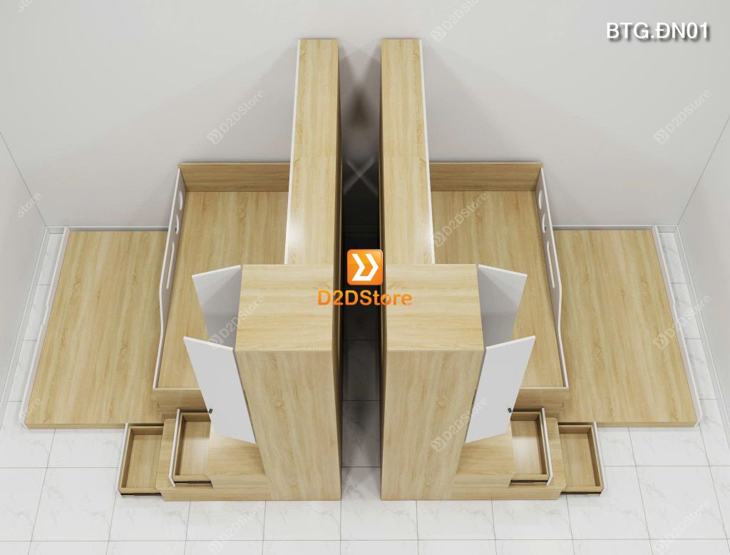 Bộ tủ giường đa năng BTG.ĐN01