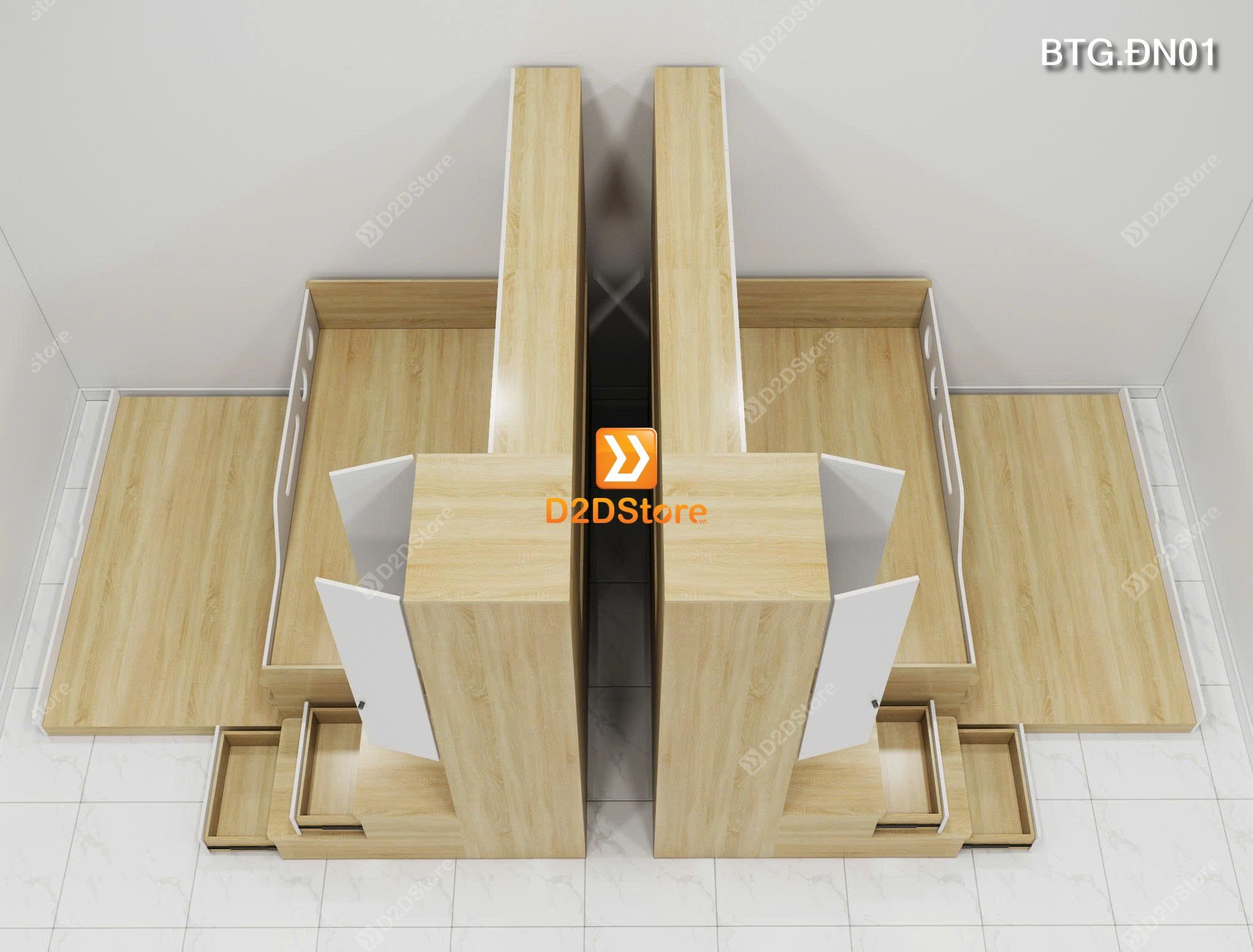  Bộ tủ giường đa năng BTG.ĐN01 