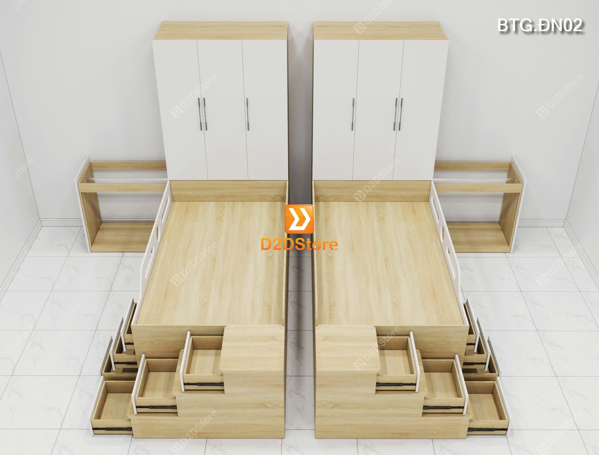  Bộ tủ giường đa năng BTG.ĐN02 