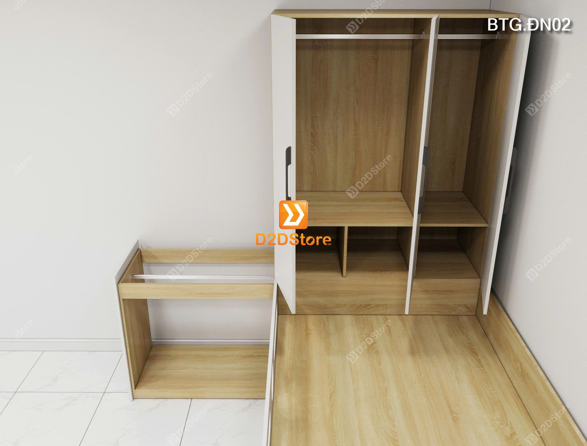  Bộ tủ giường đa năng BTG.ĐN02 