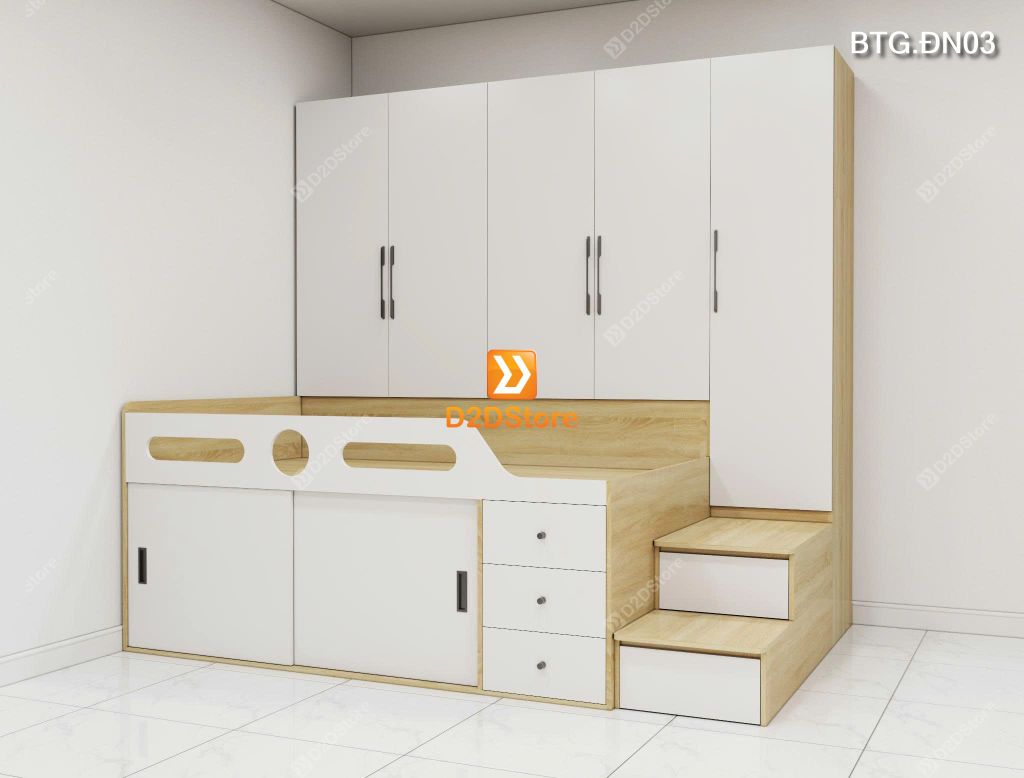 Bộ tủ giường đa năng BTG.ĐN03