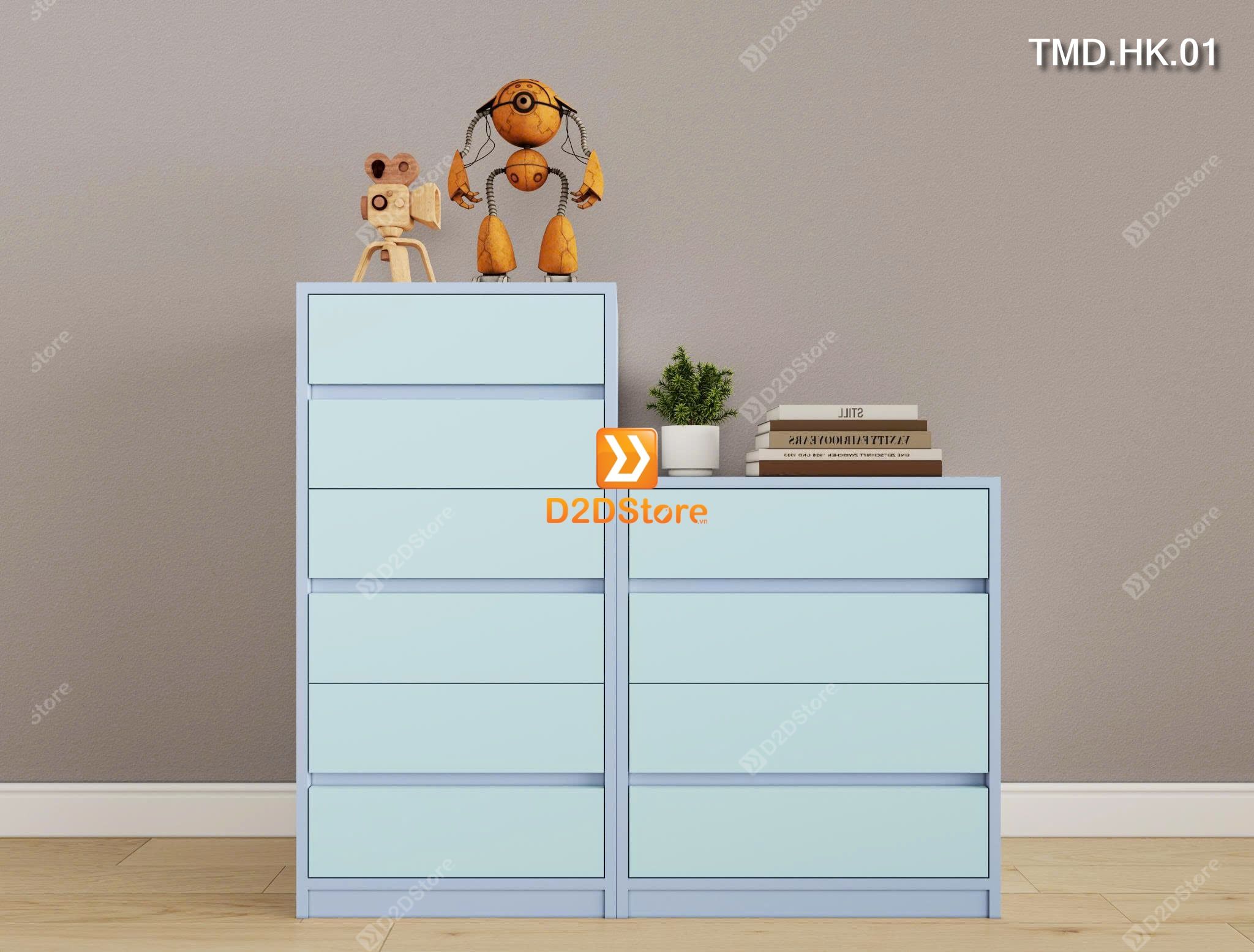  Bộ 2 tủ module có 10 ngăn kéo đựng đồ dùng tiện ích mã TMD.HK.01 