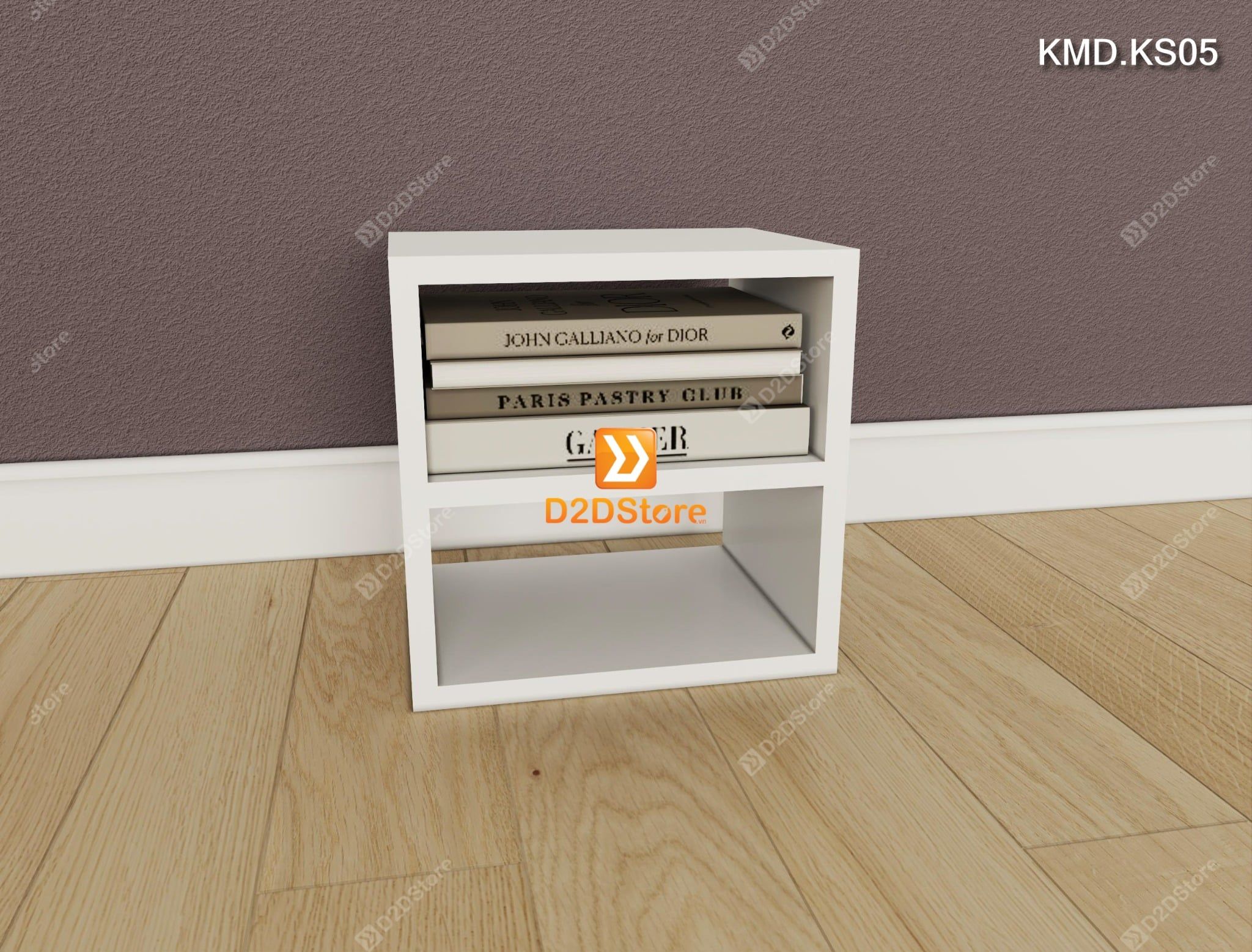  Bộ 16 kệ module xếp thành kệ sách sáng tạo cho bé nhiều màu mã KMD.KS05 