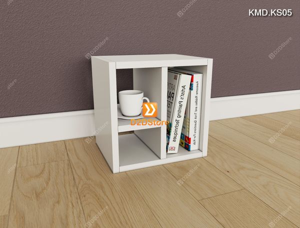 Bộ 16 kệ module xếp thành kệ sách sáng tạo cho bé nhiều màu mã KMD.KS05