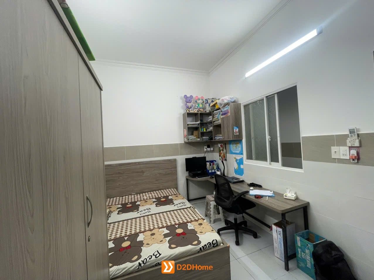  Phòng ngủ giường tầng cho 2 bé trai và 1 bé gái nhà anh Đông Quân 