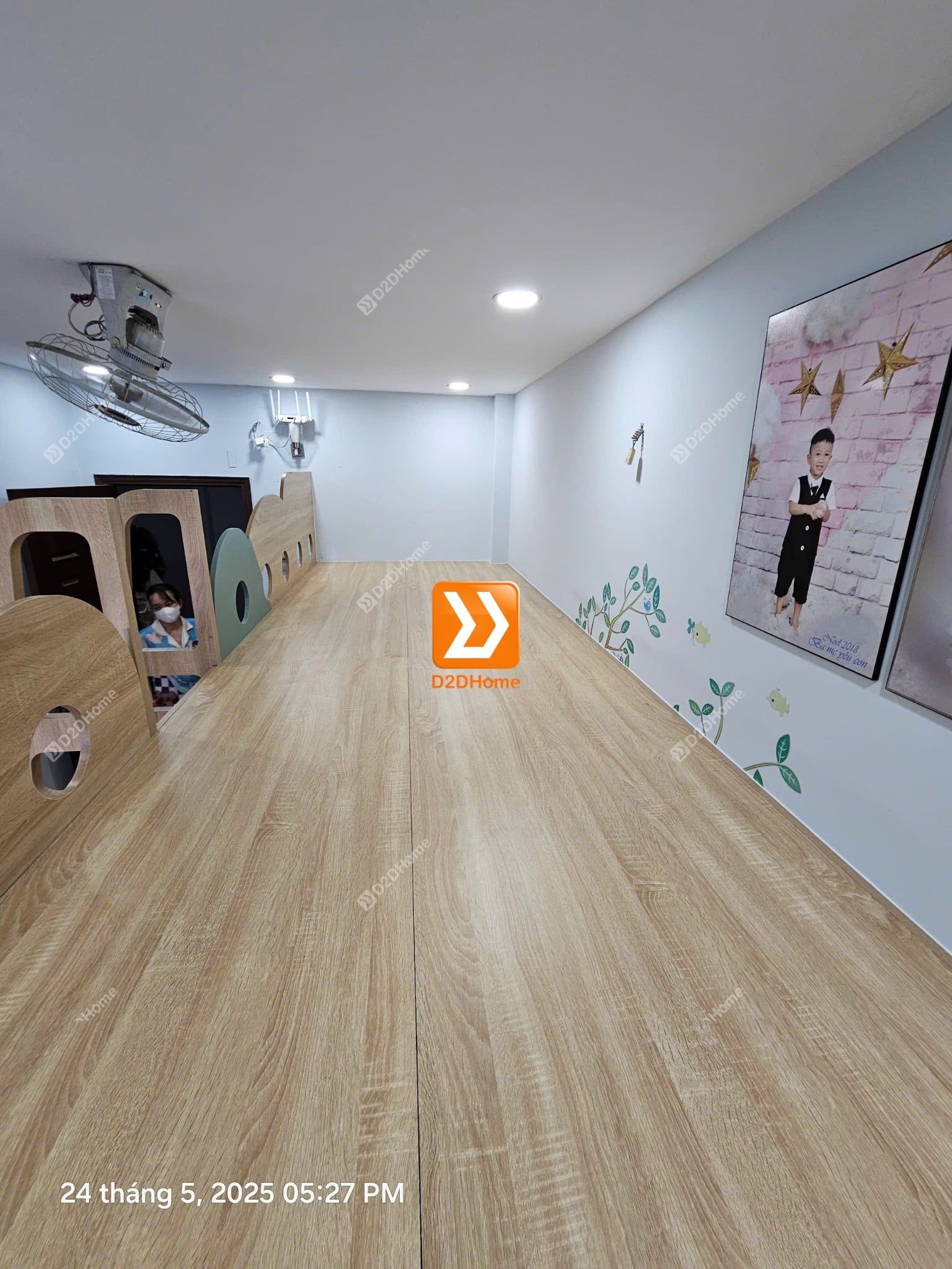  Phòng ngủ giường tầng cho 3 bé trai nhà anh Thái Phạm 