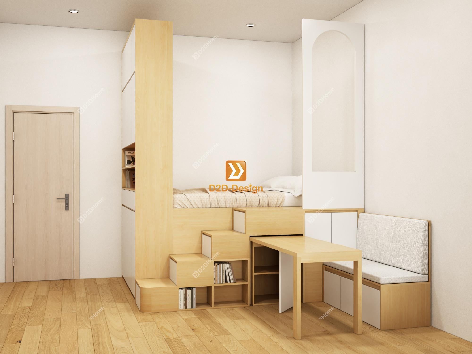 Phòng ngủ căn hộ PNCH.01