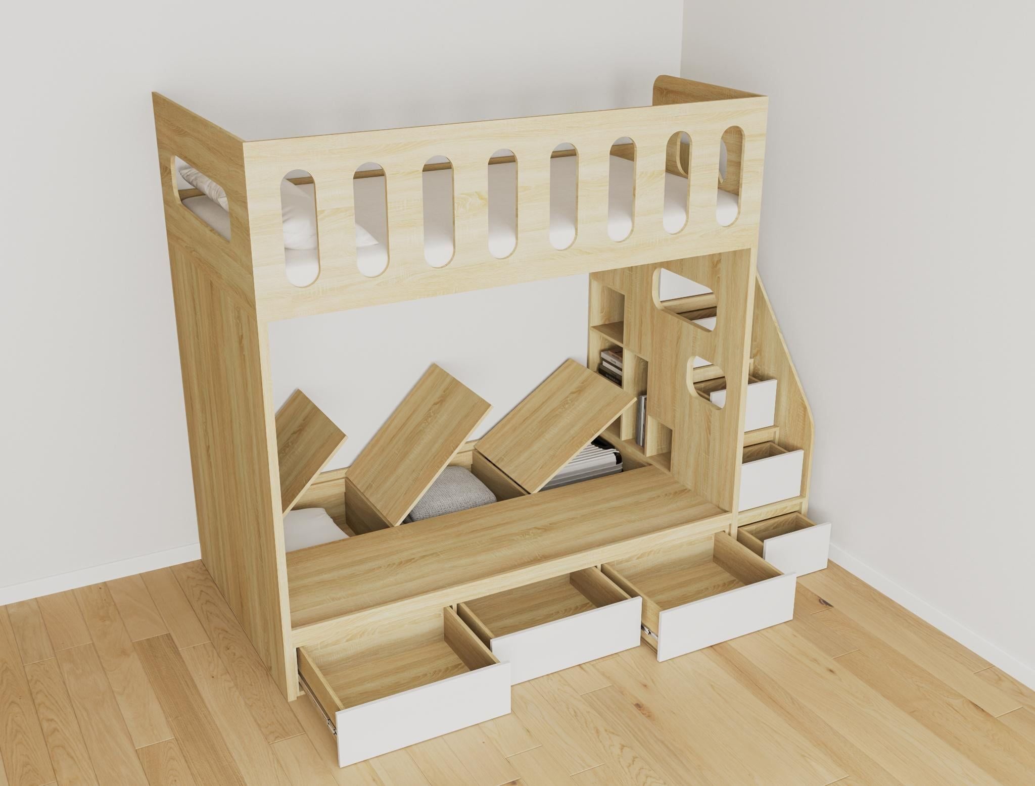 Giường tầng tiêu chuẩn GTTC.01