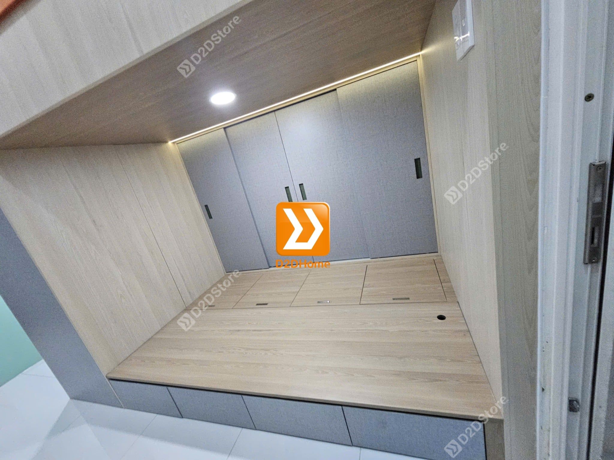  Phòng ngủ giường tầng cho 2 bé gái nhà chị Duy Khánh 