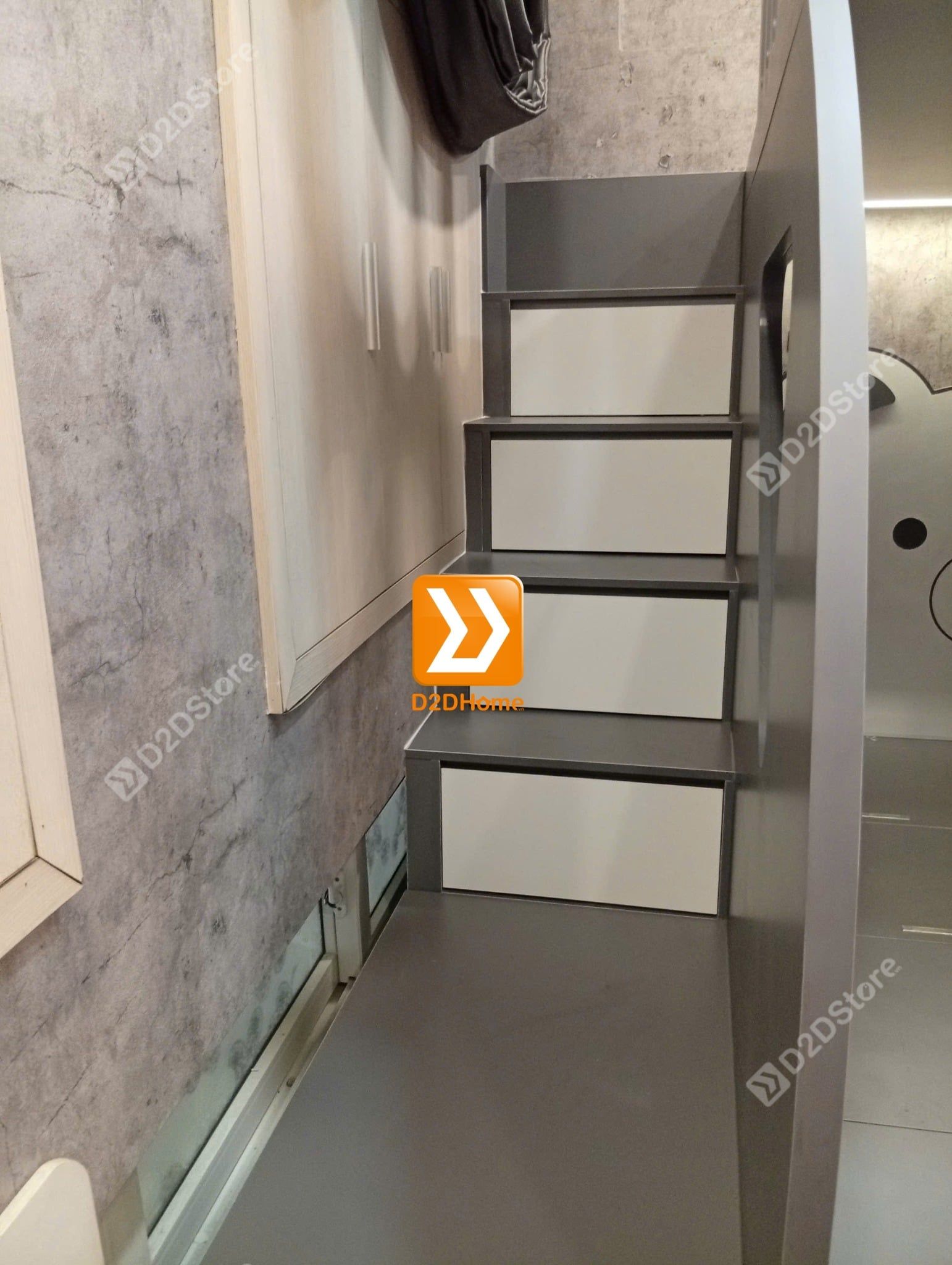  Phòng ngủ giường tầng cho 2 bé gái nhà chị Thúy Vy 