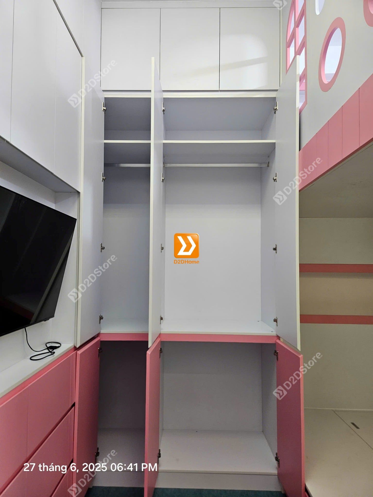  Phòng ngủ giường tầng cho 3 bé gái nhà chị Ngọc Lễ 