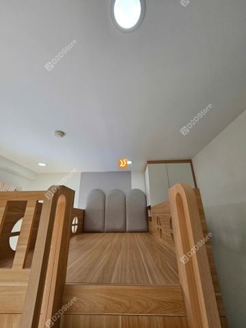 Phòng ngủ giường tầng cho 1 bé trai và 1 bé gái nhà anh Hà Trần