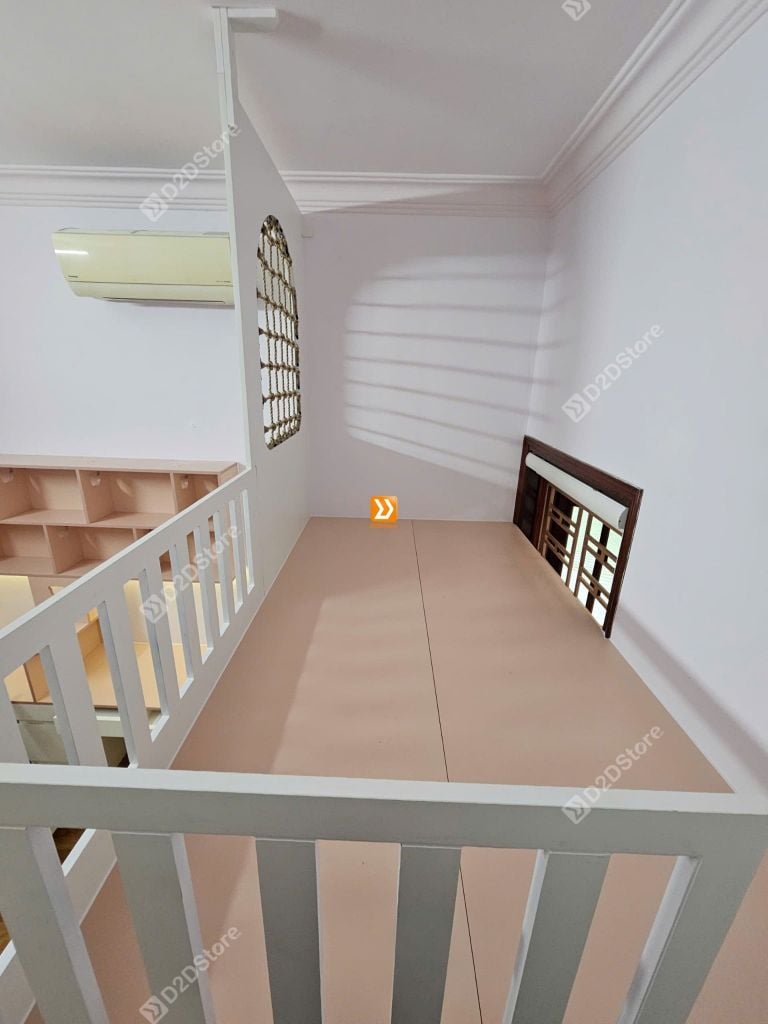 Phòng ngủ giường tầng cho 2 bé gái nhà anh Johny Nguyễn
