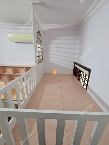 Phòng ngủ giường tầng cho 2 bé gái nhà anh Johny Nguyễn
