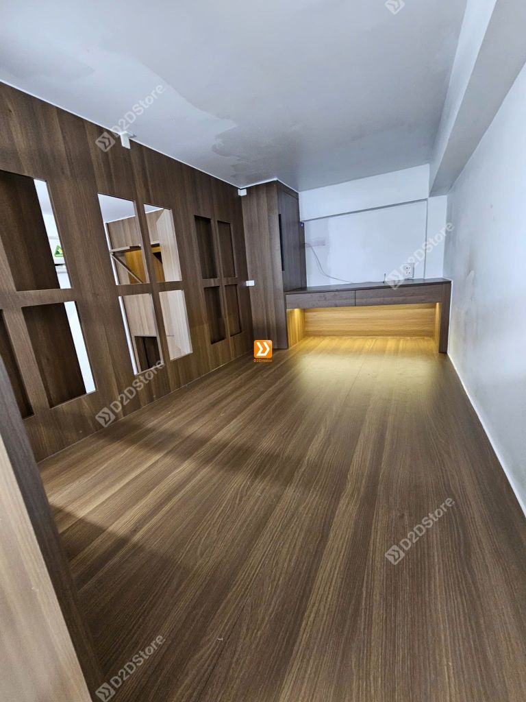 Phòng ngủ giường tầng cho bố mẹ và 1 bé trai nhà anh Nguyễn Nam - Ảnh 7