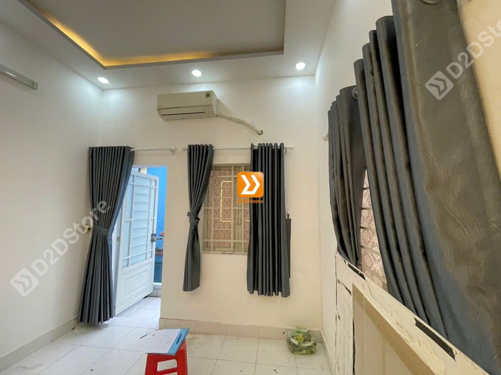 Phòng ngủ giường tầng cho 2 bé trai nhà chị Tuyết Yên