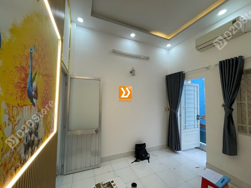 Phòng ngủ giường tầng cho 2 bé trai nhà chị Tuyết Yên