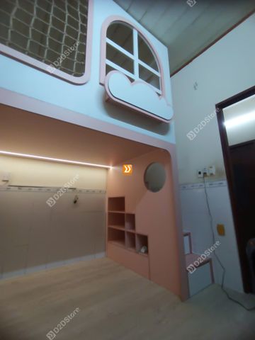 Phòng ngủ giường tầng cho 1 bé gái nhà chị Tâm Tâm