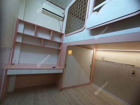 Phòng ngủ giường tầng cho 1 bé gái nhà chị Tâm Tâm