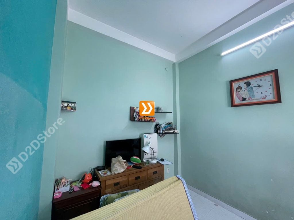 Phòng ngủ giường tầng cho 1 bé trai và 1 bé gái nhà chị Khuê Tú