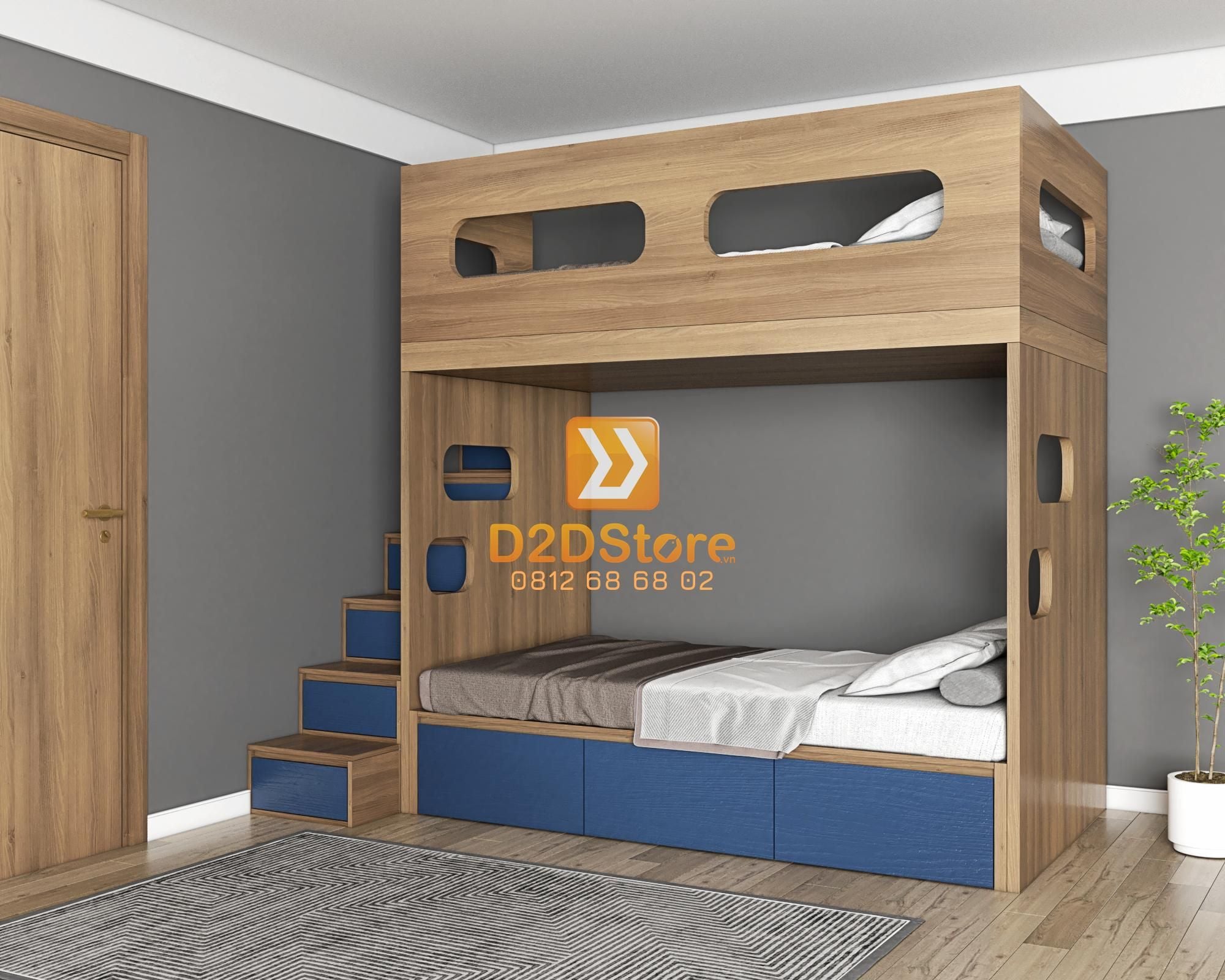 Hệ giường tầng tiêu chuẩn HGT.TC01