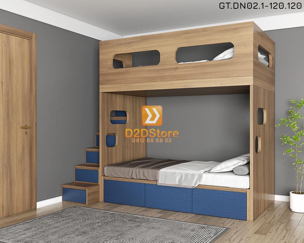 Hệ giường tầng tiêu chuẩn HGT.TC01