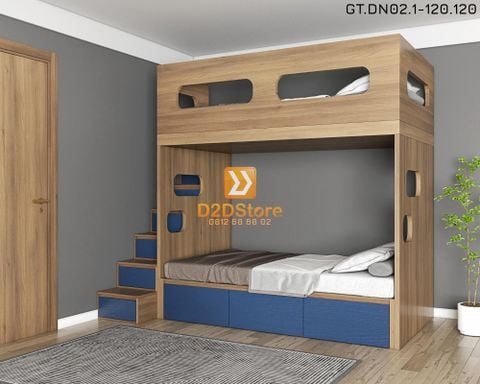 Hệ giường tầng tiêu chuẩn HGT.TC01