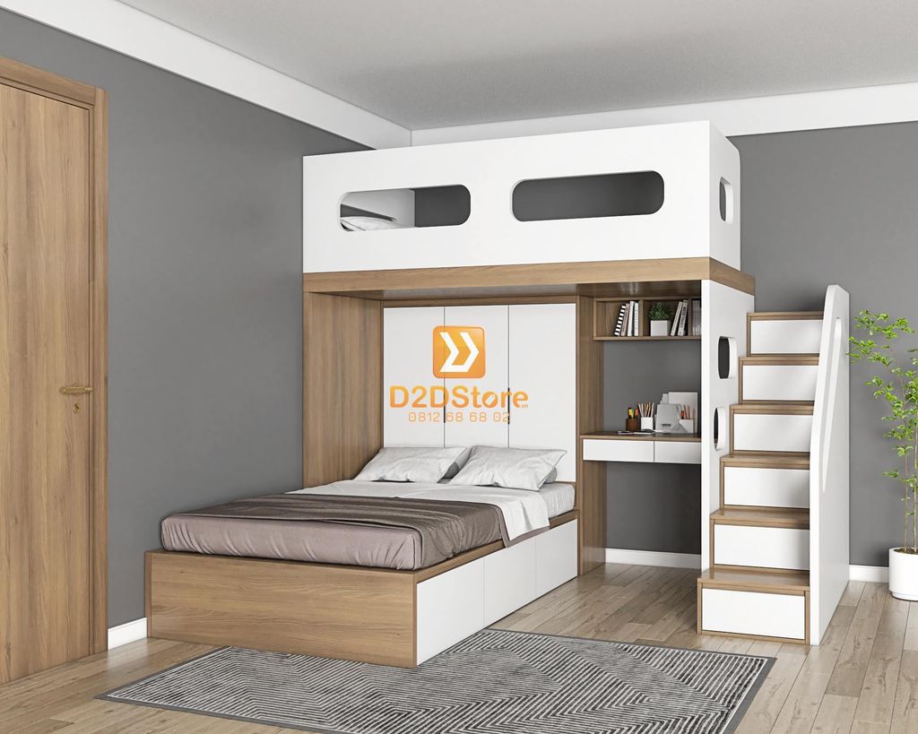 Hệ giường tầng tiêu chuẩn HGT.TC03