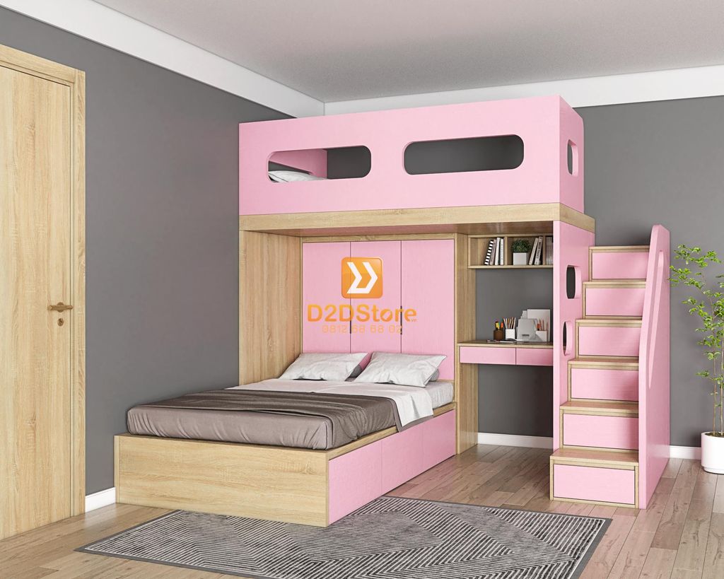 Hệ giường tầng tiêu chuẩn HGT.TC03