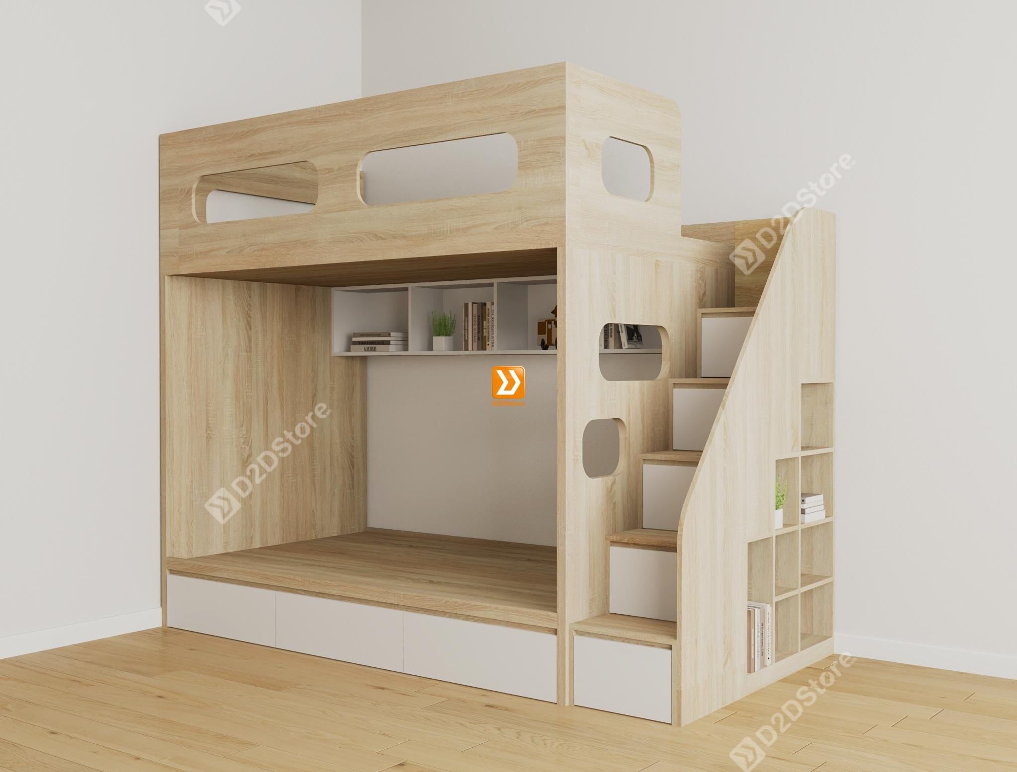 Hệ giường tầng tiêu chuẩn HGT.TC09