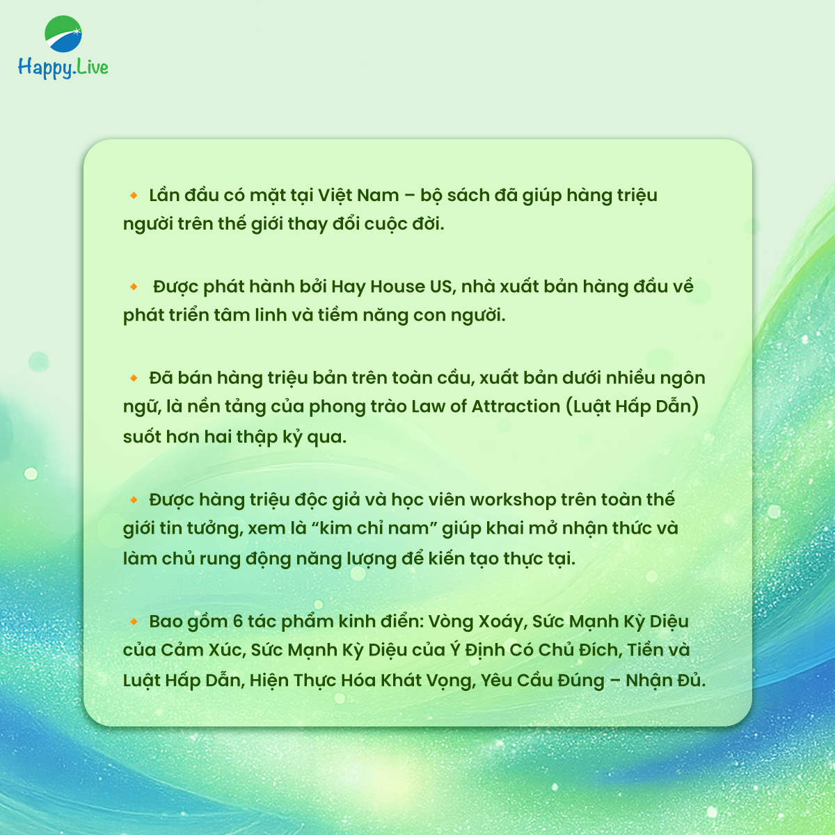  Bộ sách Luật Hấp Dẫn - Sức Mạnh Thay Đổi Cuộc Đời 