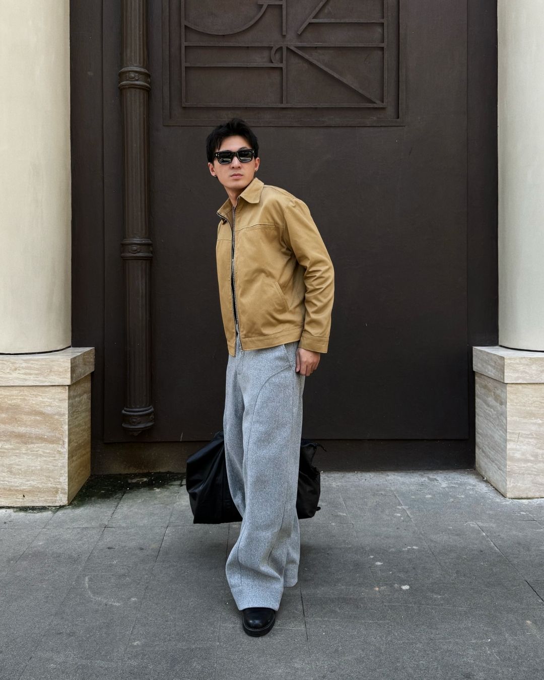  GUCOON® BOXY KAKI WORK JACKET 