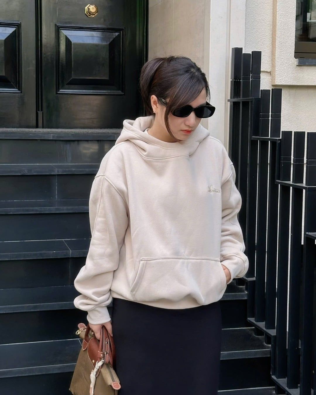  GUCOON® DRILL HOODIE BOXY 