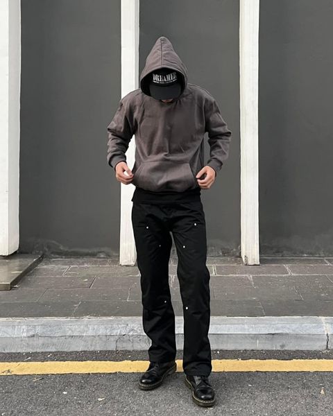  GUCOON® BLANK BOXY HOODIE 