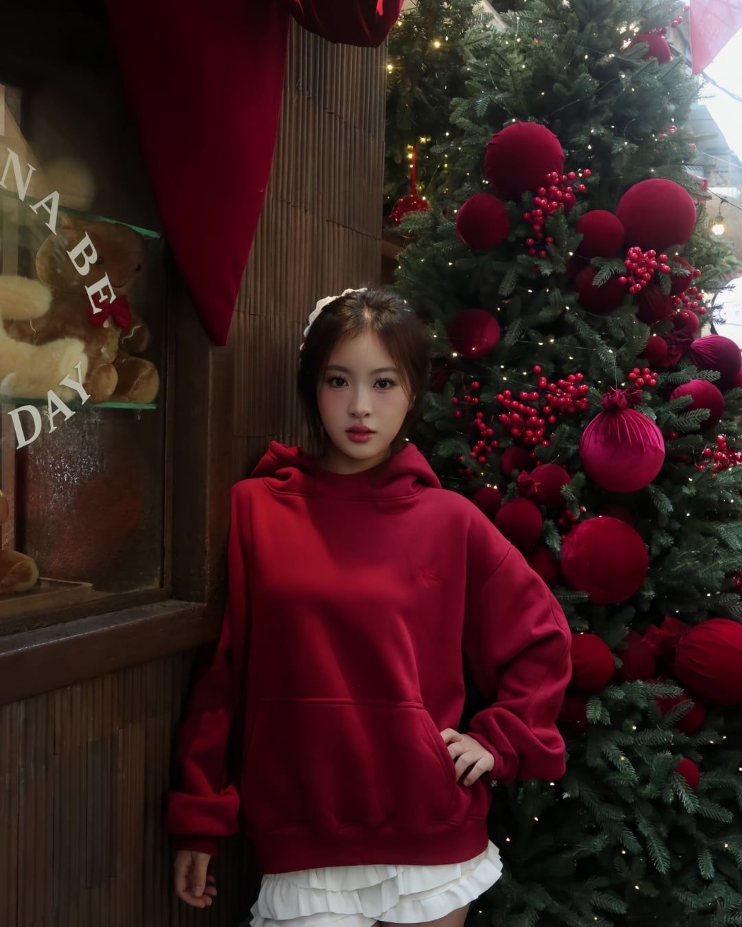  GUCOON® DRILL HOODIE BOXY 