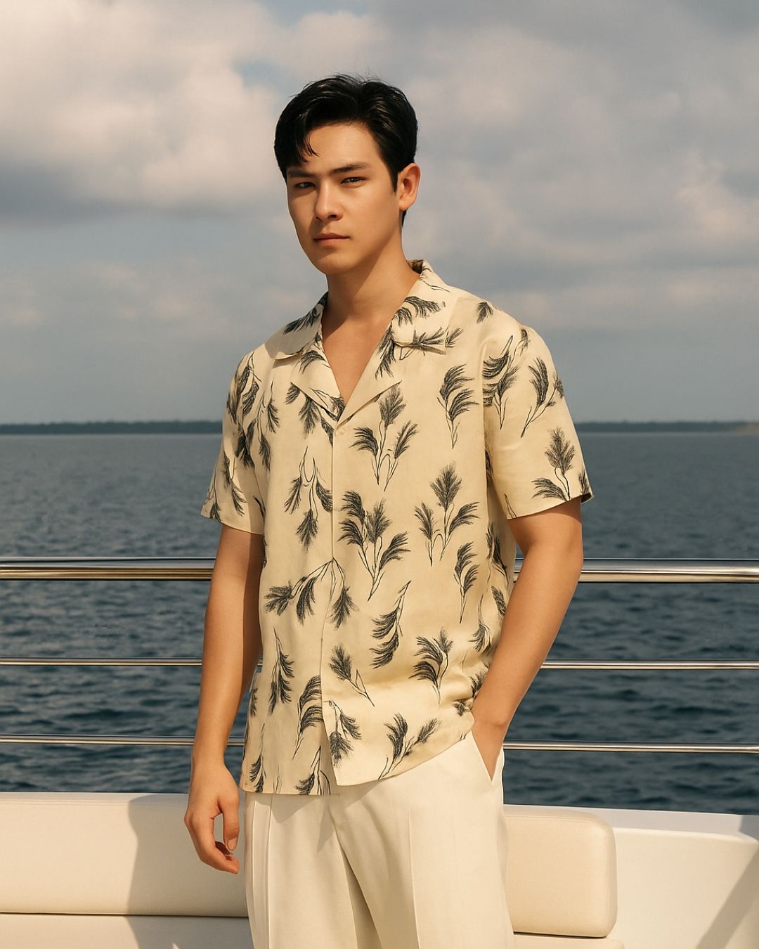  GUCOON® CUBAN SHIRT - BEIGE 