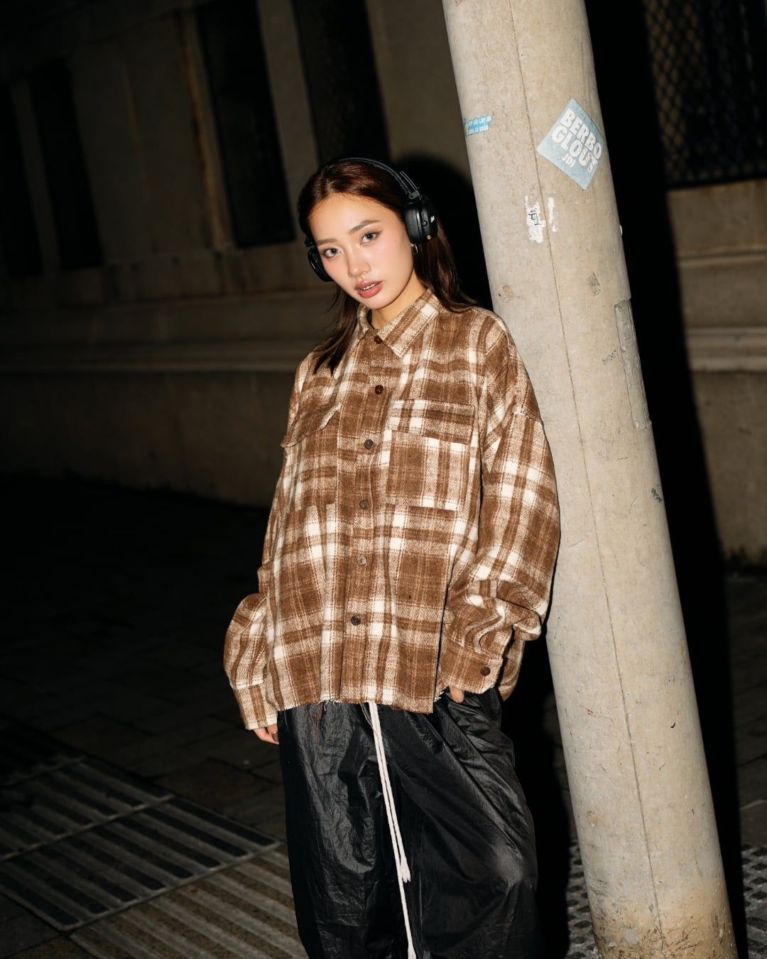  GUCOON® BOXY FLANNEL SHIRT 