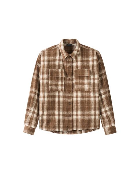  GUCOON® BOXY FLANNEL SHIRT 