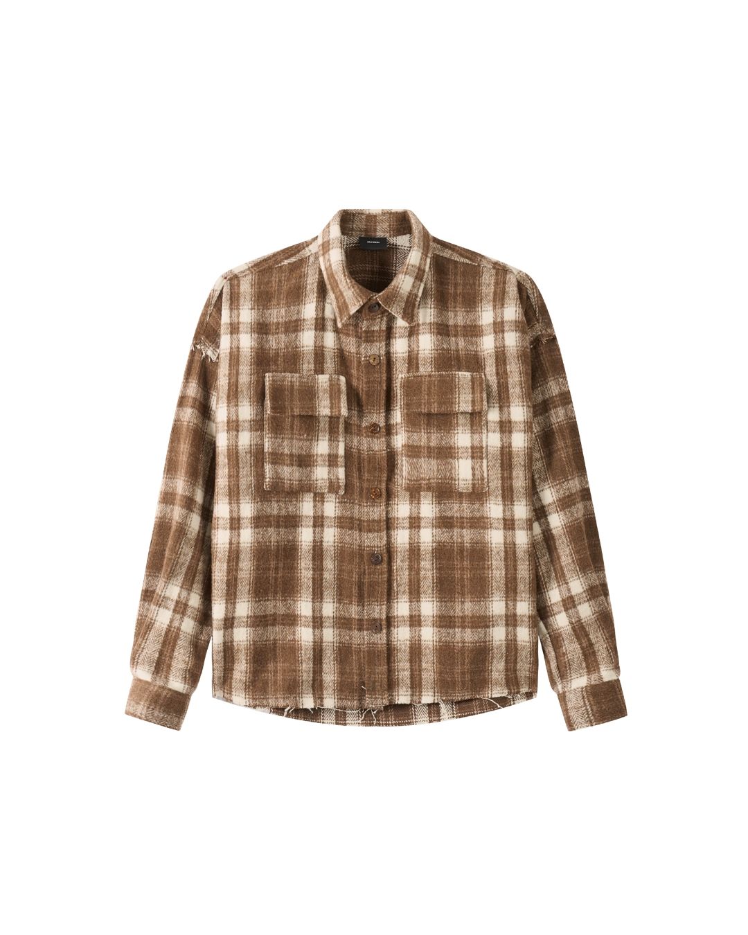  GUCOON® BOXY FLANNEL SHIRT 