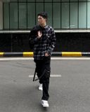  GUCOON® RELAXED FLANNEL SHIRT 