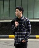  GUCOON® RELAXED FLANNEL SHIRT 