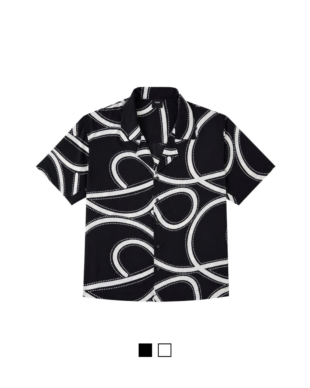 GUCOON® CUBAN SHIRT ABSTRACT 