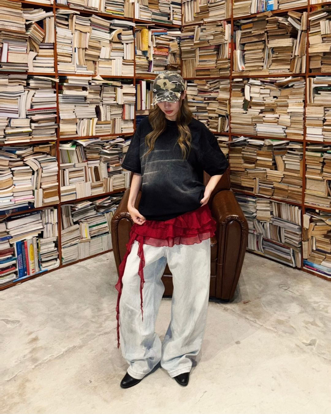  GUCOON® WASHED BOXY TEE 