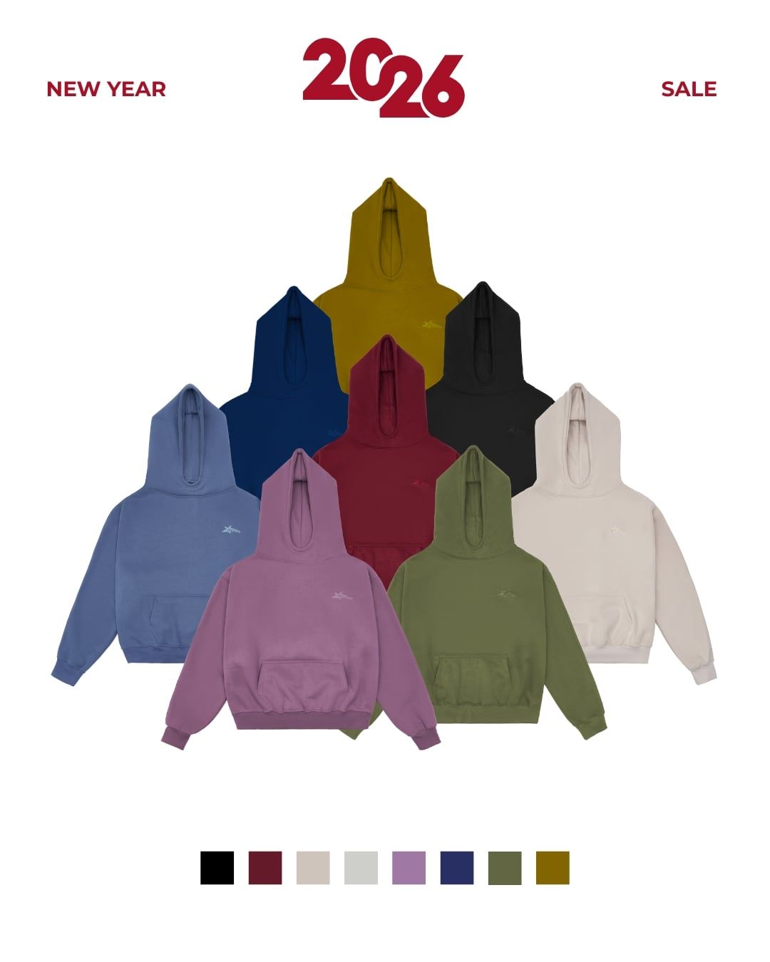  GUCOON® DRILL HOODIE BOXY 